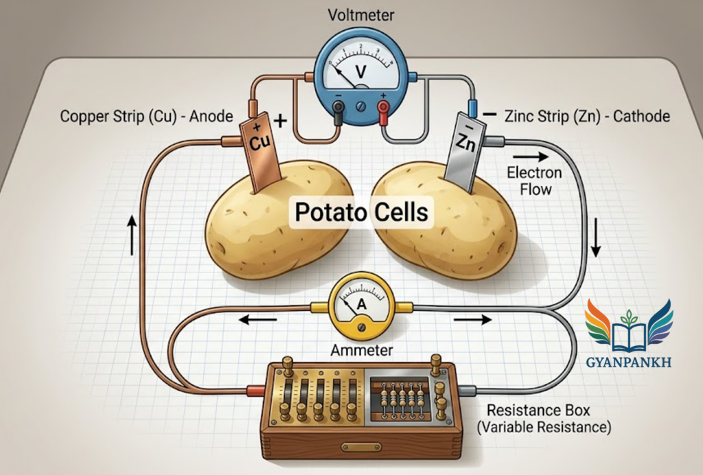 Study Various Factors Affecting Internal Resistance & EMF of a Biological Cell