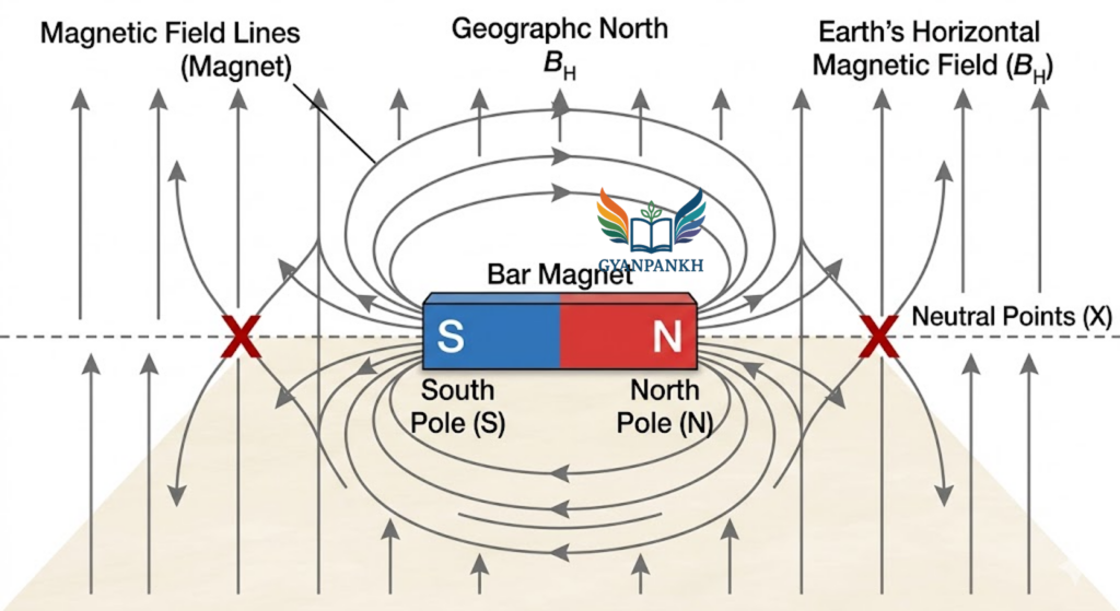 Earth Magnetic Field Study with Compass & Galvanometer